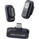 Бездротова мікрофонна система Hollyland Lark A1 Mini Duo (на 2 персони) (USB-C) 17538 фото 1